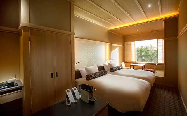 Superiore Twin (sunken hori-gotatsu table)