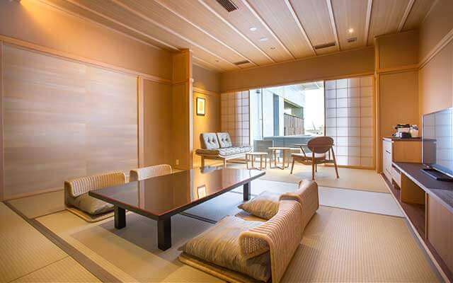 Japanese-style room (53m sq. with terrace)